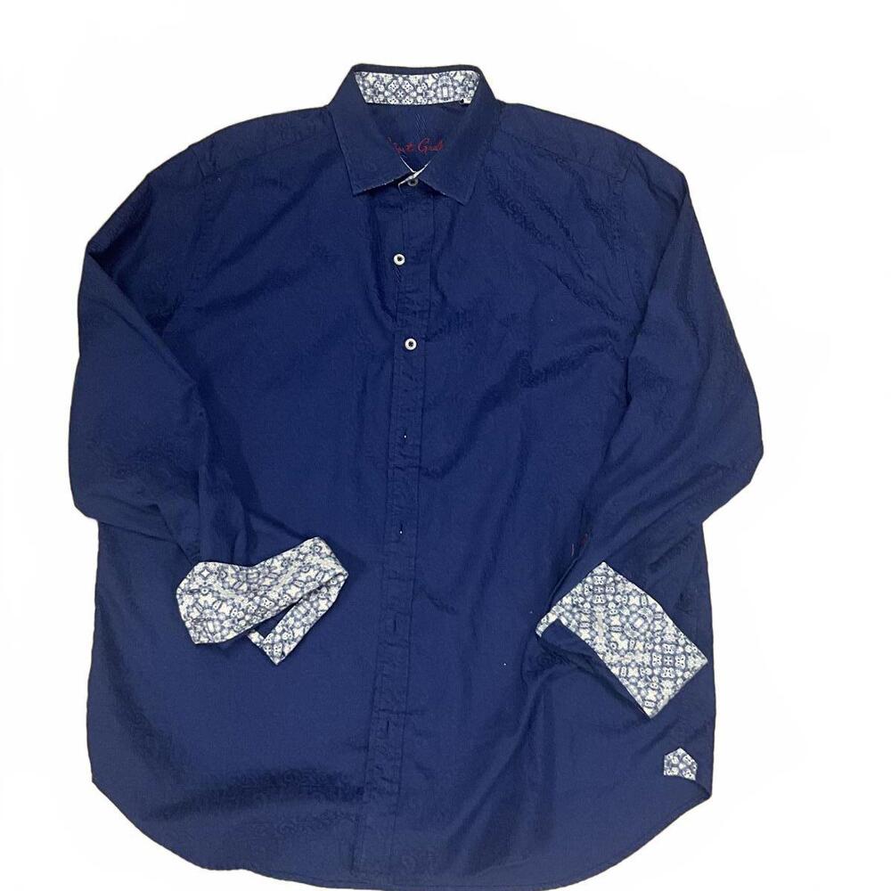 Robert Graham Flip Cuff Long Sleeve Shirt XL
